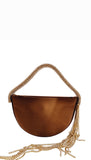 Gabi Satin Brown Bag(carryover style)