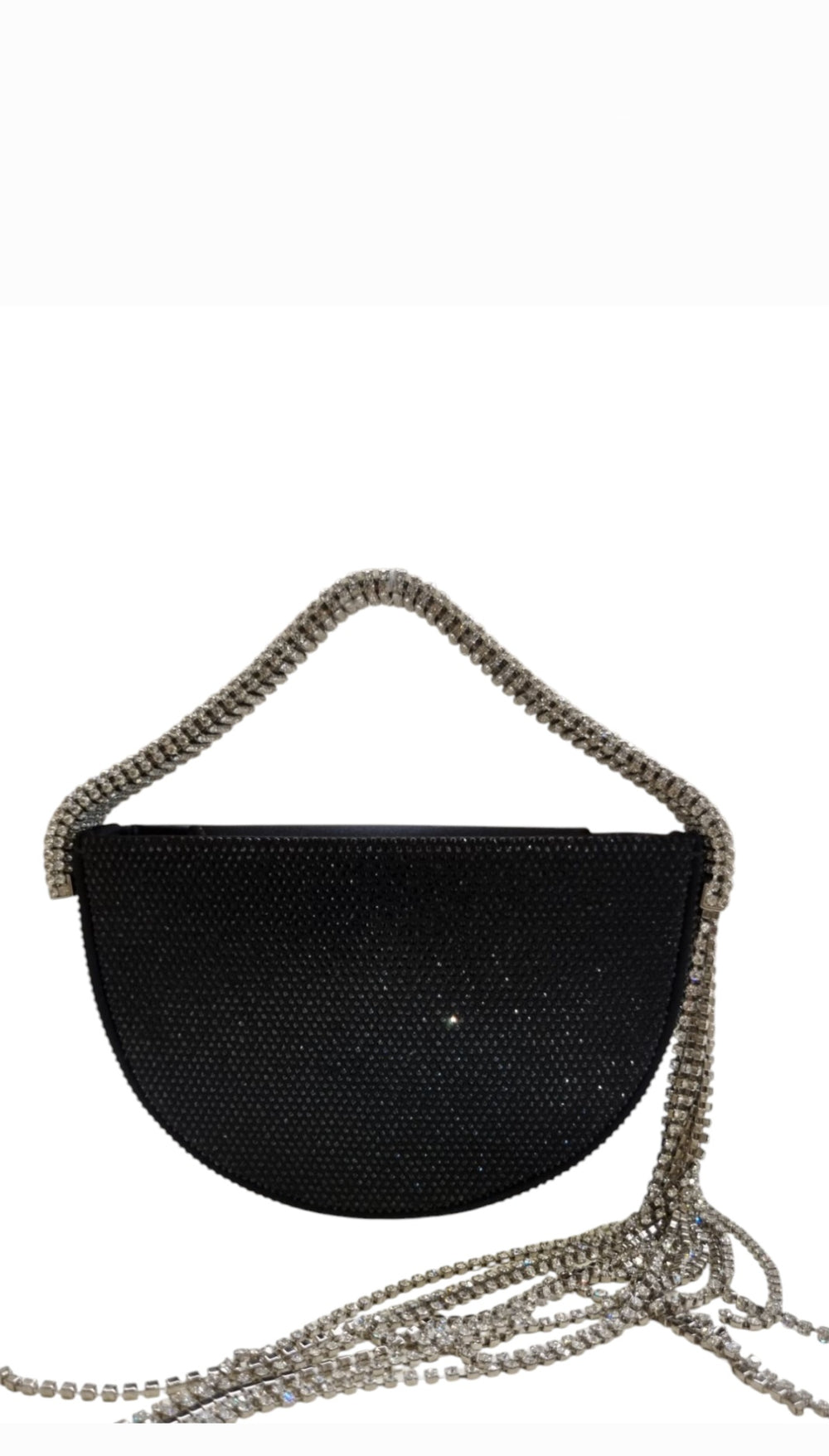 Gabi Satin Black & Jet Bag(carryover style)