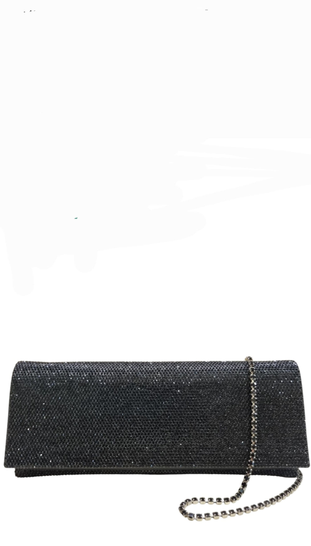 Envelope Eco Suede Black Bag