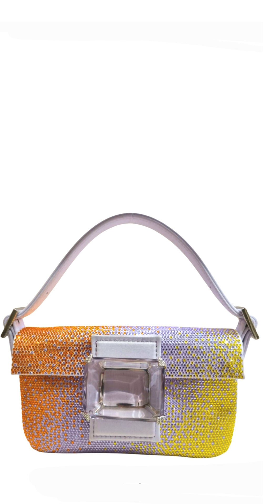 Mini Habibi Satin Lilac, Citrine, Violet Bag( carryover style)