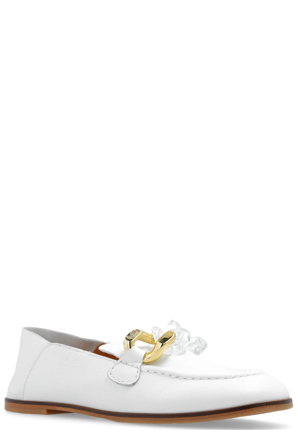 Dandy White Loafers - SEE BY CHLOE - Liberty Shoes Australia