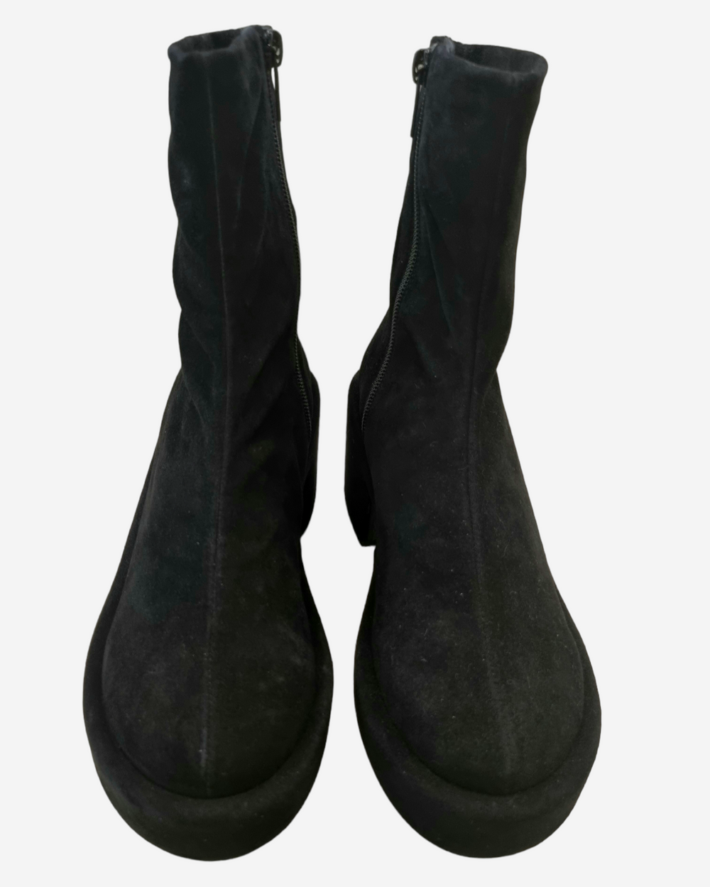 Dasha Platform Suede Boots - Clergerie - Liberty Shoes Australia